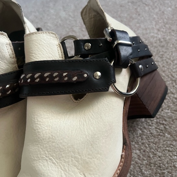 Freebird by Steven Cream and Brown Ankle Boots - Picture 8 of 12